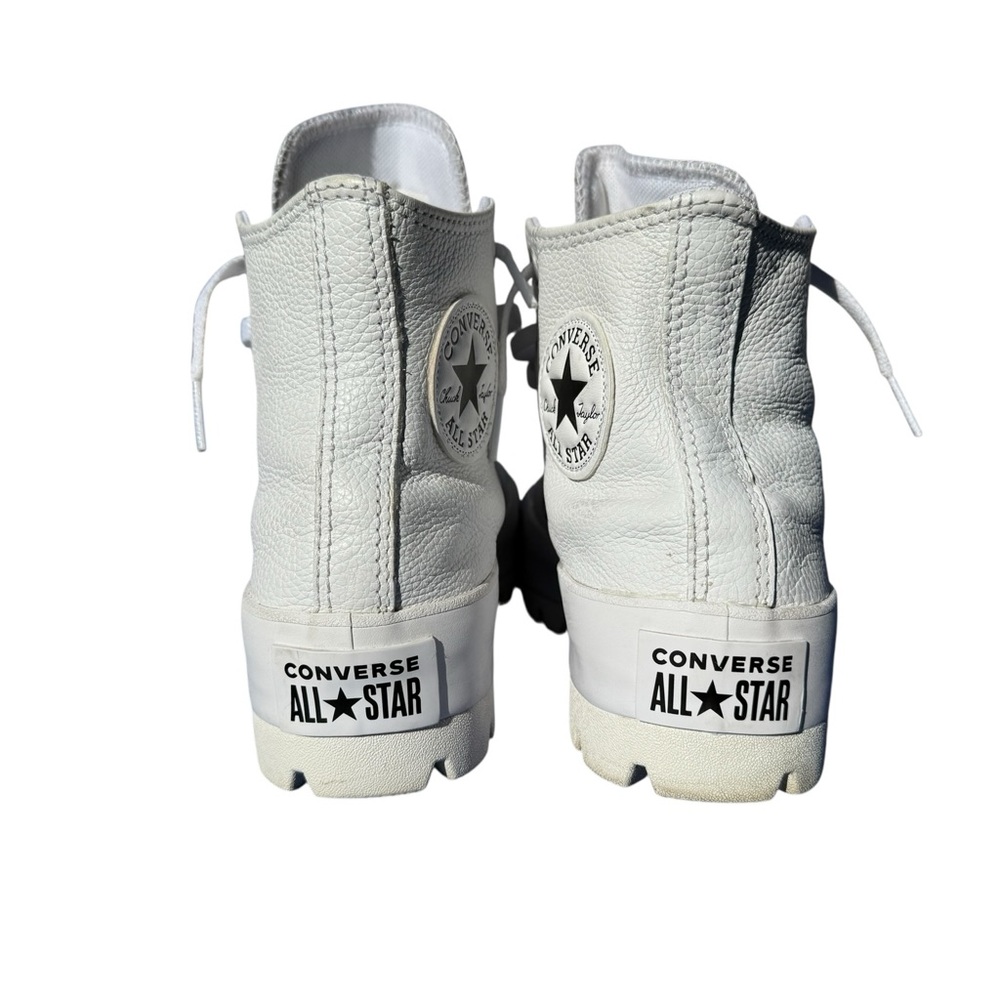 Converse Chuck Taylor All Star Lugged Leather Platform Sneakers, Women’s size 7 - Picture 5 of 10